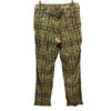 Needles made in Japan check pattern Straight pants S beige Cinchback Men's Used