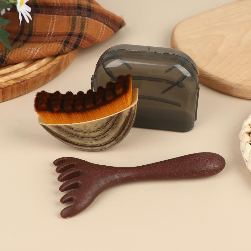 Lymphatic Contour Brush Dry Brushing Face Brush With Massage Comb Lymphatic Drainage Massager For Face Sculpting Face Skin Care