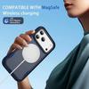 2-IN-1 Rugged Armor Wireless Charge Case For iPhone 17 Air 16E 15 14 Plus 13 12 11 Pro Max Metal Magnetic Holder Anti-Fall Cover