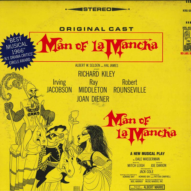 

LP Record ORIGINAL CAST - Man Of La Mancha KRS5505 MCA US Soundtracks & Musicals Used