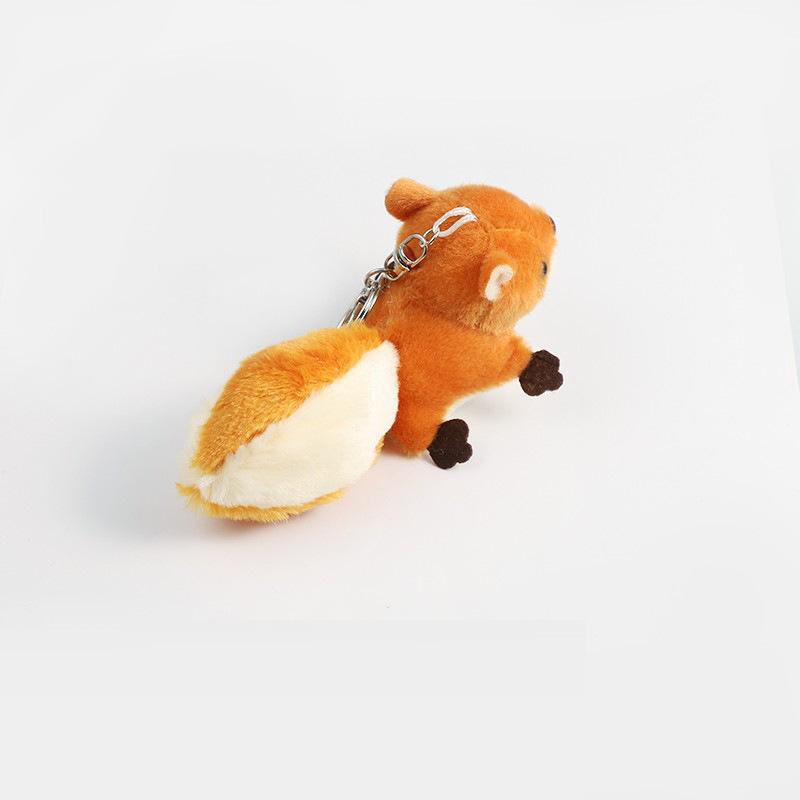 

Осенне-зимний брелок-подвеска с белкой для мужчин и женщин, милый парный, для сумки, мультяшная брошь, плюшевая игрушка Little Squirrel [Brooch]