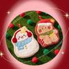 Coral Fleece Cartoon Hand Towel Absorbent Decoration Towel Soft Christmas Hand Towel  Daily Use