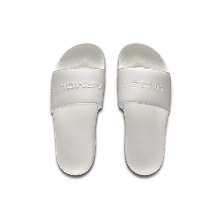 Under Armour Unisex Core Remix 2 Slippers White 3023774-102