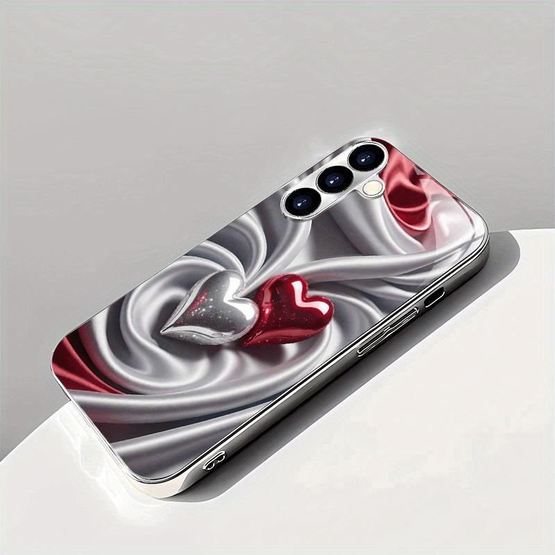 Custodia per Telefono di Fascia Alta Vetro Galvanizzato TPU Custodia per Telefono per Samsung Galaxy S26 S25 S24 S23 S22 S21 FE Ultra Plus Resistente alle Cadute