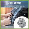 Turn Signal Pointer Light Bulb Socket 33302S5AA01 for Acura RDX 2007-2015 Plastic Gray (Set of 2) Replace Parts Vehicle Components