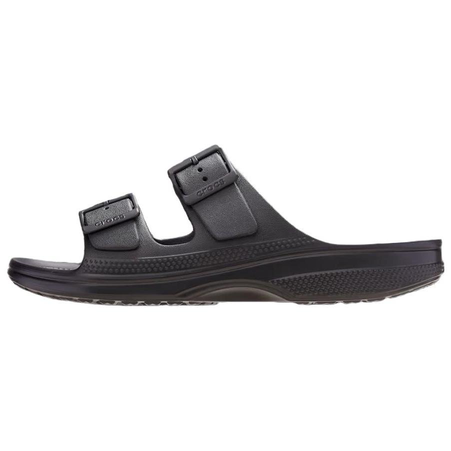 Crocs Saturday Fashion Versatile Thick Sole Anti-Friction Slide Sandals Men sandals Black 212245-001 39-40
