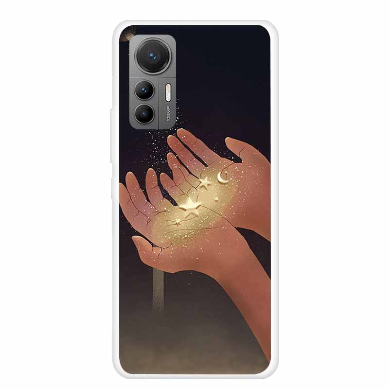 For Xiaomi Redmi K50 Ultra Case Christmas Soft Silicone Back Cover Phone Case for Redmi K50 Extreme Edition Clear Cartoon Funda