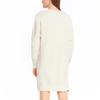 Puma Downtown V-Ausschnitt Pullover Sportlich Lässig Langarm Kleid Damenkleider Natur 535406-99