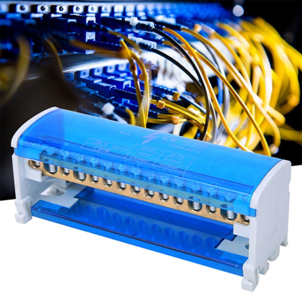 2-Level Terminal Distribution Box 125A/500V Distribution Box Industrial Applications