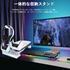New Horizontal Stand for PS5 Pro Charging Cooling Fan PS5 Stand Improves Heat Features Adjustable Cooling RGB Earthquake Scratch PS5 Accessory with