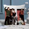 Weezer Music Band Office Cushion Pillowcase Car Cushion CoverXCM Lumbar Pillowcase Sofa Pillowcover