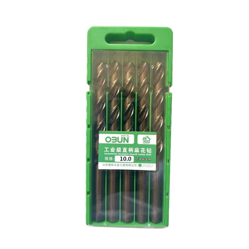 Professional M35 Twists Drill Bit Set 3-14mm Diameter Cobalt Speed Steel for Stainless Steel and Metal Drilling
