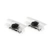 2pcs LED Car Door Welcome Light Logo Light For Toyota Camry Highlander Land Cruiser Prado Avalon Reiz Rav4 Crown CHR Accessory