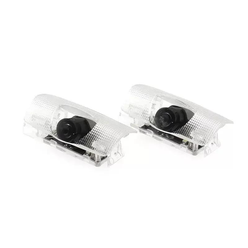 2pcs LED Car Door Welcome Light Logo Light For Toyota Camry Highlander Land Cruiser Prado Avalon Reiz Rav4 Crown CHR Accessory