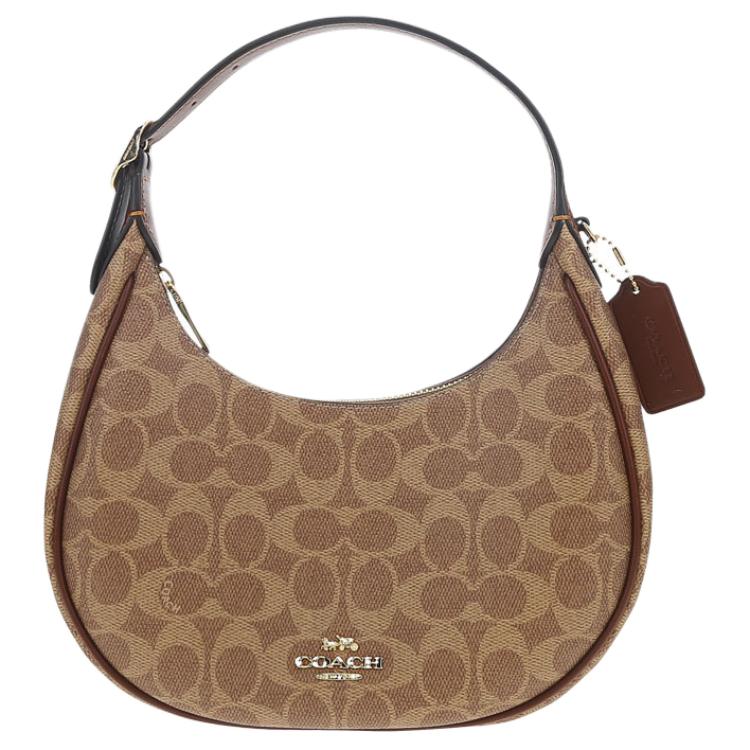 

Coach 23 Emily Monogram Crescent Bag Women Shoulder Bag Brown CDX17-IMXHE Basic Set (Bag+Dust Bag)