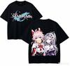 Honkai Star Rail Anime Lover T-shirt Harajuku Cotton New Model High Street Retro Fashion Oversized Unisex High Quality Classic
