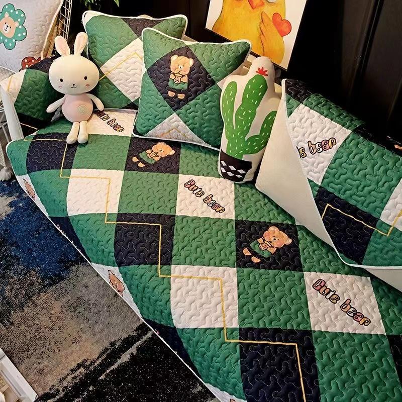 

Чехол для дивана для гостиной, современный нескользящий чехол для дивана, подушка, коврик, чехлы для дивана, утолщенное хлопковое полотенце для стула, домашний декор 70x70cm 1pcs