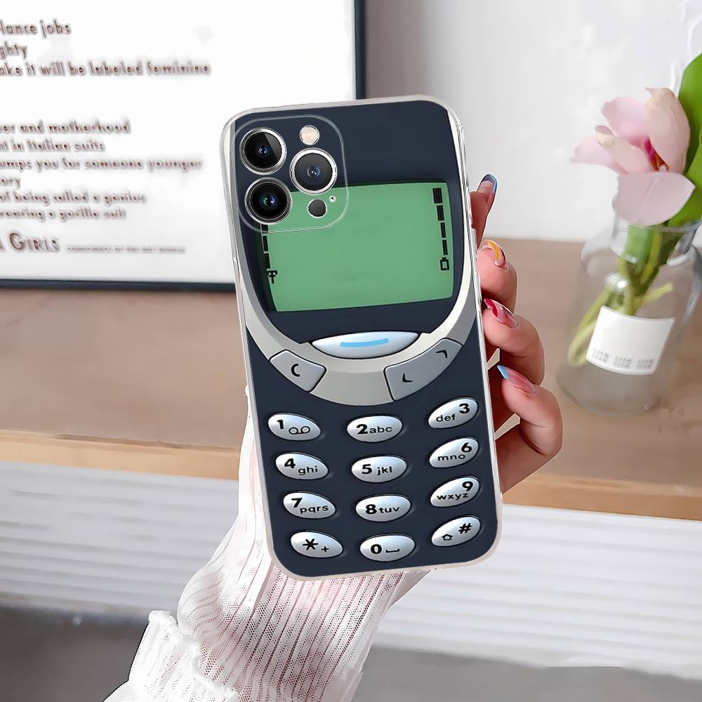 

Cool-N-Nokiaes Transparent Case For IPhone 11 12 13 14 15 16 17 Air Pro Max Plus Mini Shockproof Cover iPhone 14