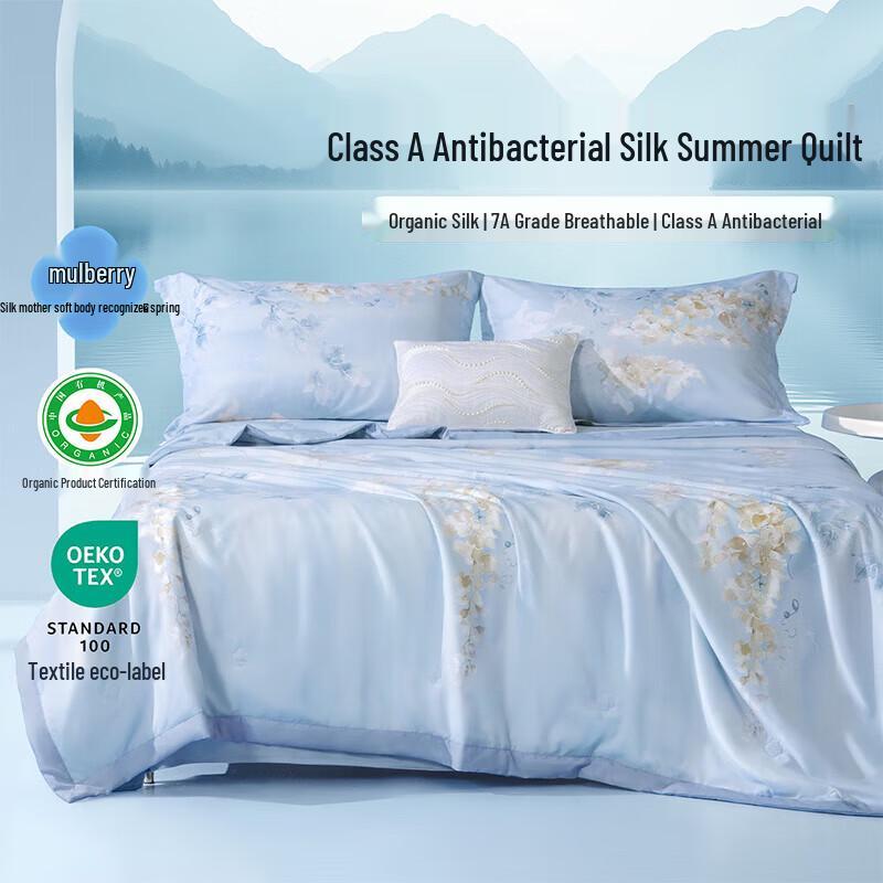 Bailisi Organic Tussah Silk Summer Quilt