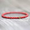 Minimalist 4mm Natural Wood Bracelet For Men Female Braslet Beads Irregular Wenge Wood Brazalete Gift For Him Accessories Joyas