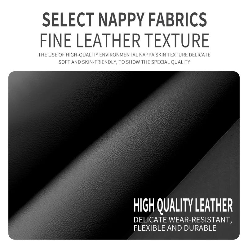 Car Styling Seat Belt Cover Leather Seatbelt Shoulder Strap Protector PDads For BYD F3 E6 Yuan Plus Atto F0 G3 Car Accessories