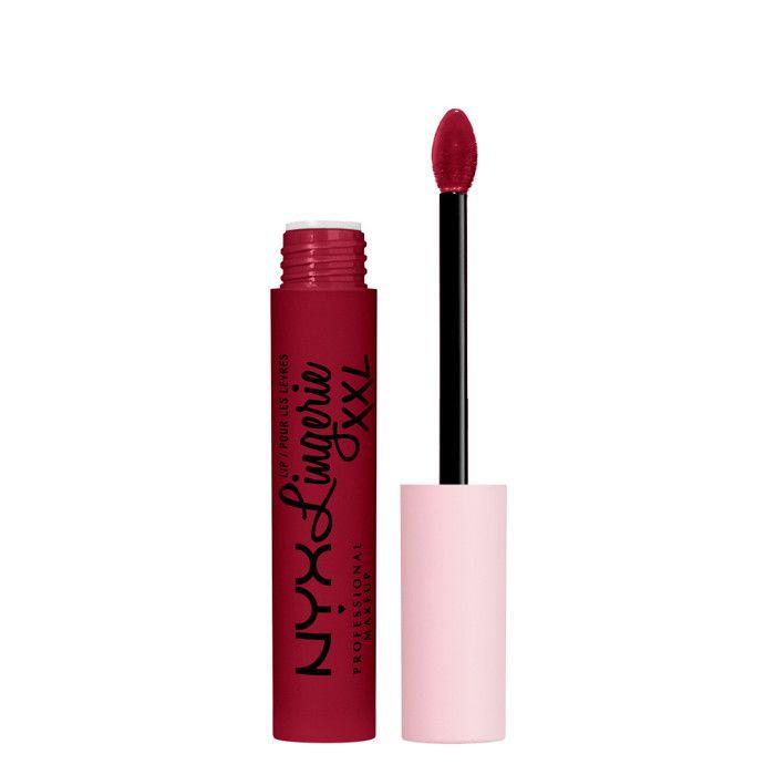 Rouge à Lèvres Liquide Mat - NYX PROFESSIONAL MAKEUP - Lip Lingerie XXL - Vegan - Longue Tenue - Teinte Sizzlin