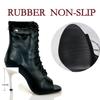Woman Latin Dance Shoes leather Party Tango Dance Booties for Women Salsa Dance Heels Ballroom Shoes Sexy Stilettos