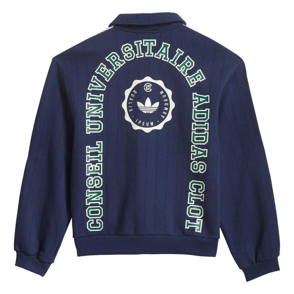 adidas X CLOT Quarter Zip Night Indigo Unisex Tops Blue JM7097
