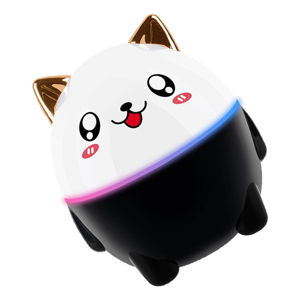 Niedlicher Haustier-Luftbefeuchter Feiner Nebel Befeuchtend Beleuchtung Desktop-Luftbefeuchter für Schlafzimmer Büro 230ml Panda