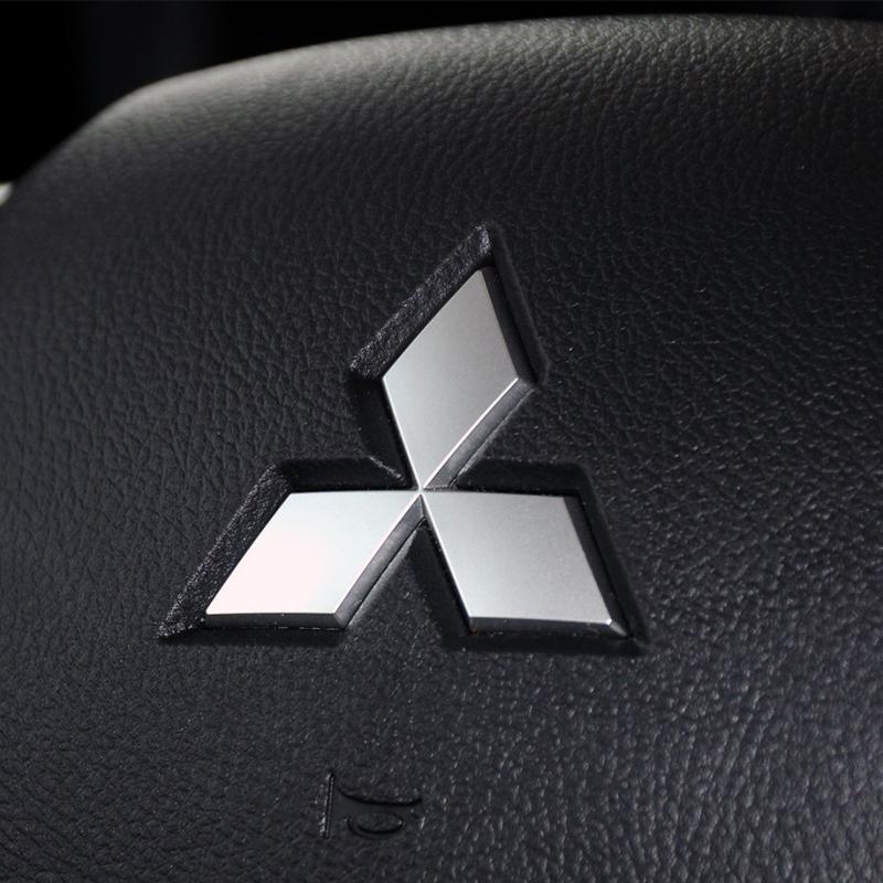 3D ABS Auto Frontgrill Kofferraum Emblem Aufkleber für Mitsubishi Ralliart Lancer ASX Colt Pajero Outlander Eclipse Delica EVO Grandis