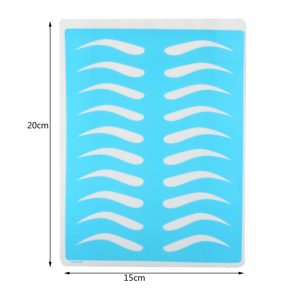 1 Stk/10 Stk Tattoo Übung Permanent Make-up Microblading Augenbrauen Training Silikon Falsche Haut