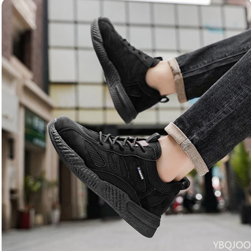 Fashion Summer New Breathable Hollow Out Men's Shoes Men's Anti Slip Soft Sole Sports Simple Comfortable Casual Shoes