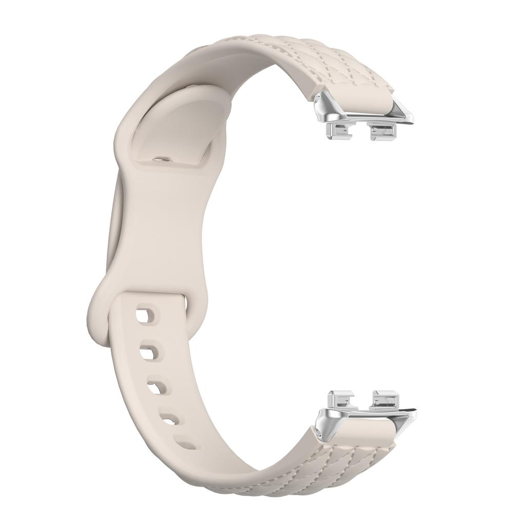 Diamond Patterned Butterfly Buckle Silicone Waterproof Strap Suitable For HUAWEI Band 11/11 Pro for Huawei Wristband 10 9 8