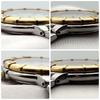 Used Working item Working item Seiko SEIKO PRESAGE Watch Men's Quartz 5E32-6A00 Combi Color White Dial Date Antique Vintage Round 0635