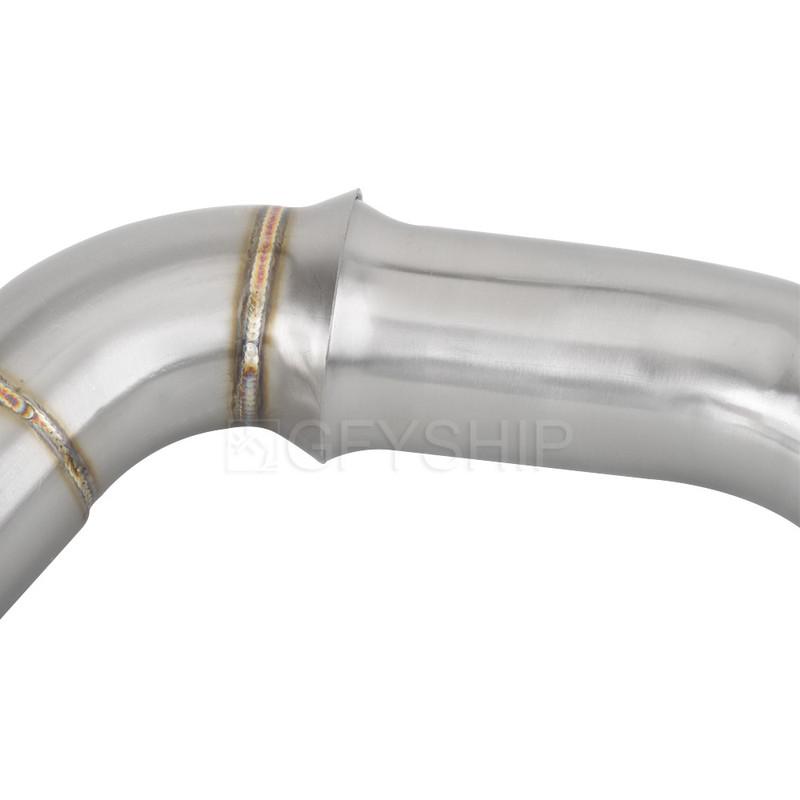 For Husqvarna 701 Svartpilen 2019 2020 For KTM DUKE 690 2013-19 Escape Slip-on Motorcycle Exhaust Mid Link Pipe 51MM Slip-on