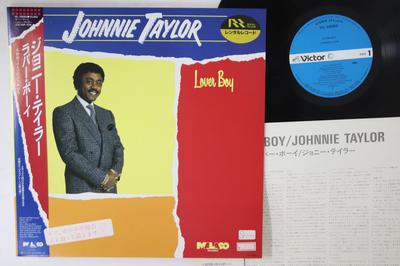 LP Record JOHNNIE TAYLOR - Lover Boy VIL28083 MALACO 1987 Japan Obi Soul/Funk Used
