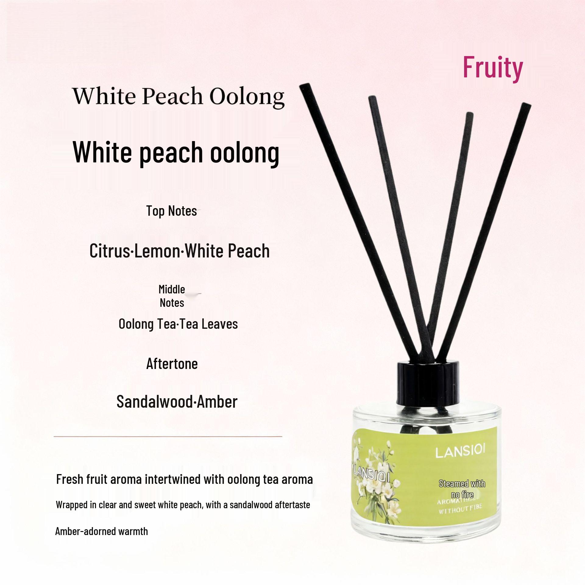 Безпламенный аромадиффузор 120 мл - Долговечный освежитель воздуха для помещений, элемент декора 120ML