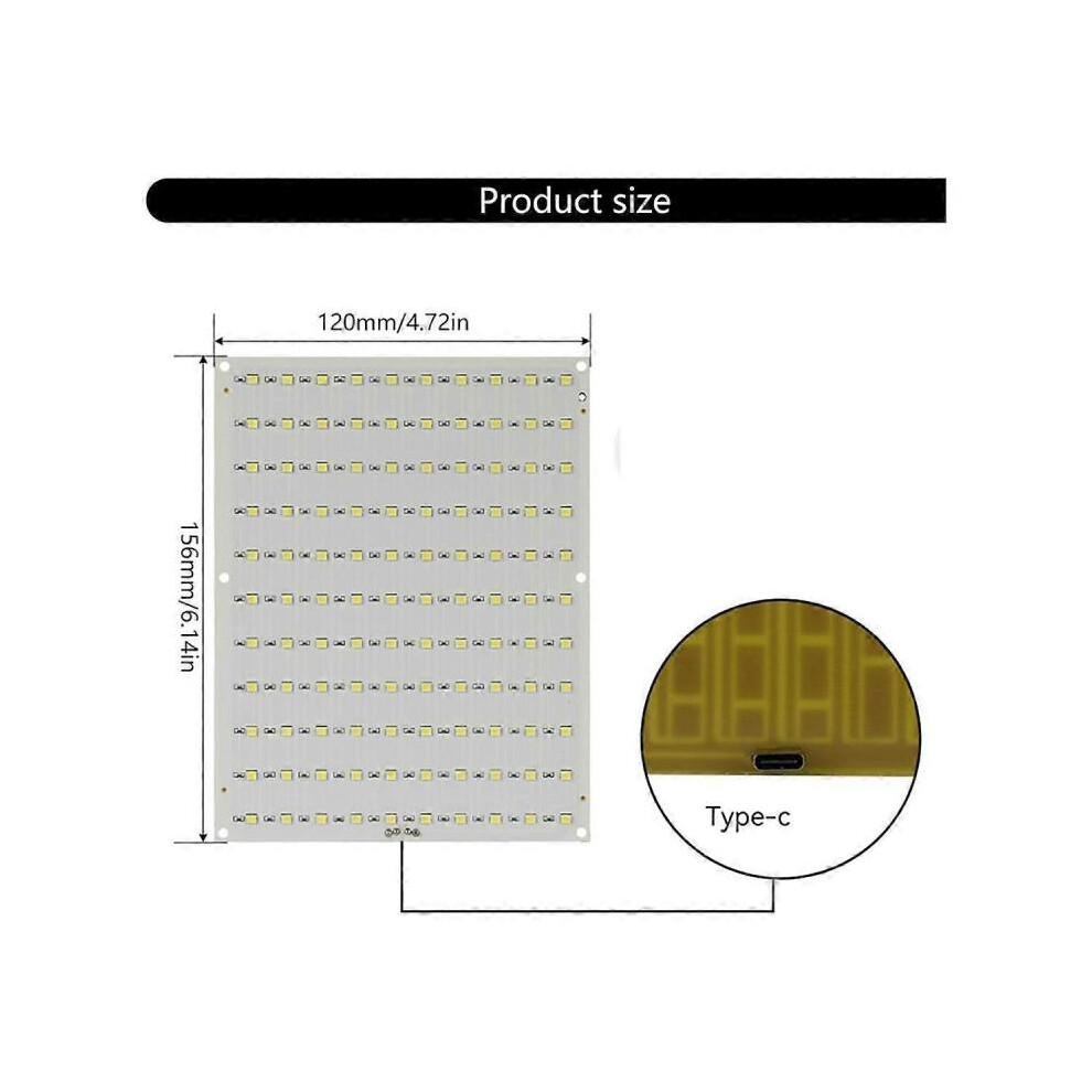 Bambu CMYK LED Arka Aydınlatma Paneli CMYK Lithophane LED Arka Aydınlatma Paneli 5V1A USB-C Güç Kaynağı için 10 adet