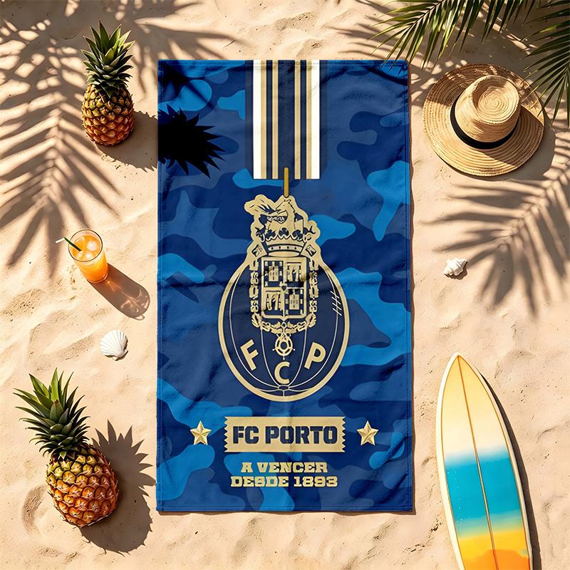 Futebol Clube Do Porto (1) Theme Beach Towel Sand Resistant Soft And Comfortable Suitable For The Pool Camping Yoga And Diving A Travel