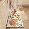 Kitchen Floor Mat Made Of Diatomaceous Earth, Washable And Absorbent, Water And Oil Repellent Carpet