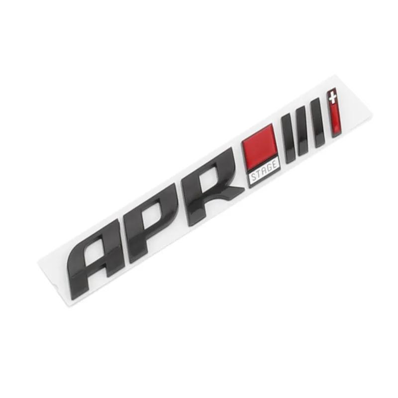 

3D ABS APR Stage III 3+ Задний багажник Значок Эмблема Наклейка Наклейки Аксессуары для стайлинга чёрный