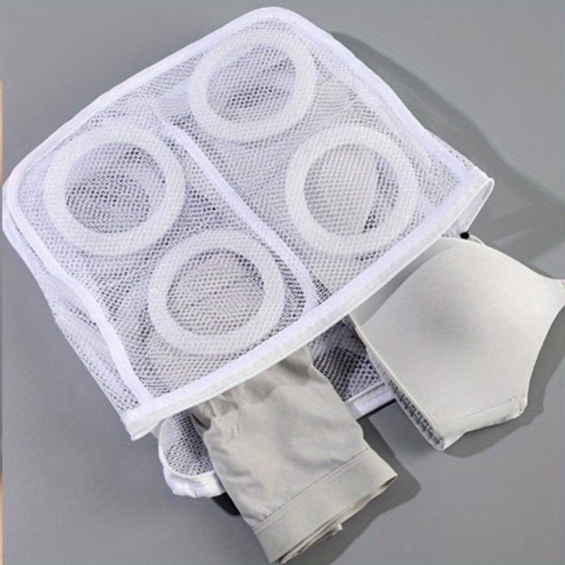 1pc Durable Mesh Laundry Bag for Shoes | Machine Wash Safe, Anti-Deformation, with Zip Closure for Effective Cleaning