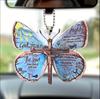 Acrylic Playful Car Decor Quirky Cartoon Hanging Ornament Versatile Bag And Home Use