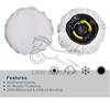 13 "weiß Reserverad Universal Auto SUV Reifen Abdeckung Fall Reserverad Rad Tasche Reifen Rad Abdeckung für Anhänger RV Camper Heavy