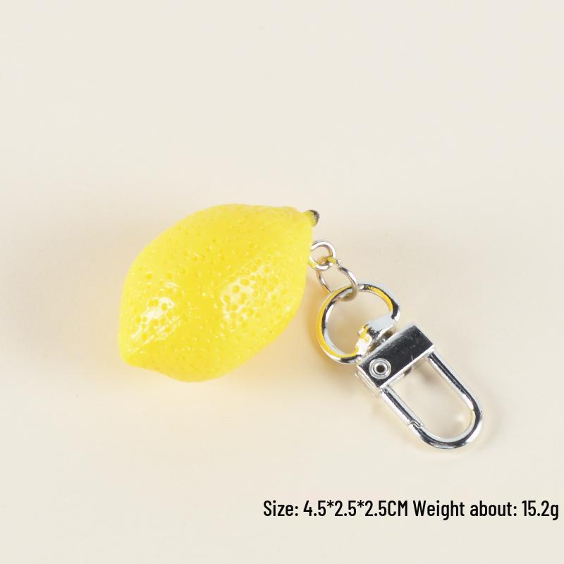 Erdbeere Obst & Gemüse Schlüsselanhänger Anhänger - Niedliches Kreatives Spielzeug & Studentengeschenk