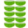 10pcs Reusable Microfiber Mop Pads Compatible for Swiffer Sweeper Mop Dry Sweeping Cloth Washable Wet Mopping for Floor Cleaning