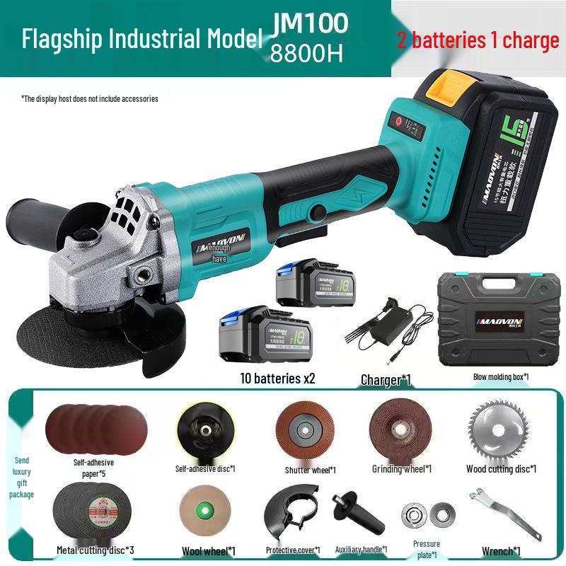 Dayi Cordless Multifunctional Angle Grinder and Polisher (Lithium Battery Powered)