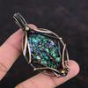 Tree Of Life Abalone Shell Pendant Copper Wire Wrapped Pendant Gemstone Handmade Pendant Copper Jewelry Unique Design Pendant Gifts For Wife