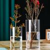 Vaso Decorativo in Vetro Vasi Cilindrici in Vetro per Bellissimi Centrotavola