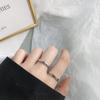 Personalized Morse Code Love Couple Rings in s925 Sterling Silver - Creative Korean Style for Men and Women